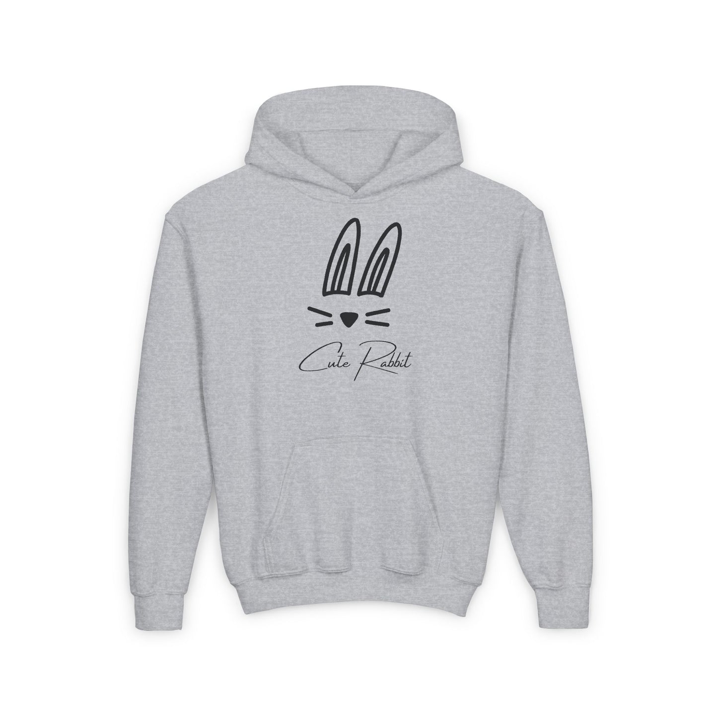 Cute Rabbit Kids Hooded Sweatshirt